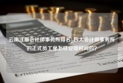 云南注册会计师事务所排名_四大会计师事务所的正式员工是怎样安排时间的？