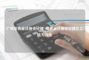 广州非执业注册会计师_非执业注册会计师怎么转为执业