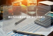 我们为什么要学好会计_学会计的意义