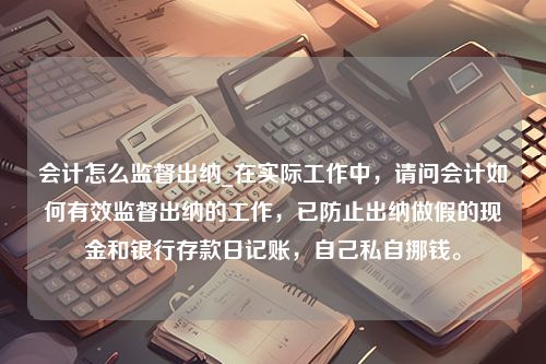 会计怎么监督出纳_在实际工作中，请问会计如何有效监督出纳的工作，已防止出纳做假的现金和银行存款日记账，自己私自挪钱。